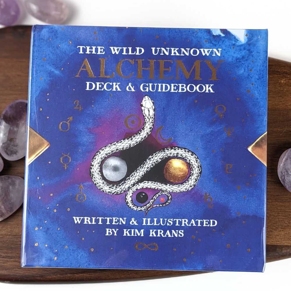 The Wild Unknown Alchemy by Kim Krans oracle card deck