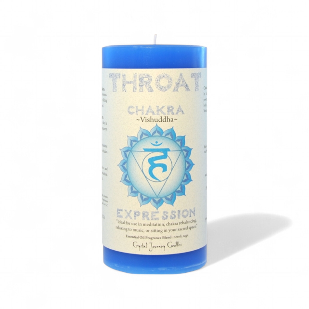 Throat Chakra Candle chakra candle wholesale listing