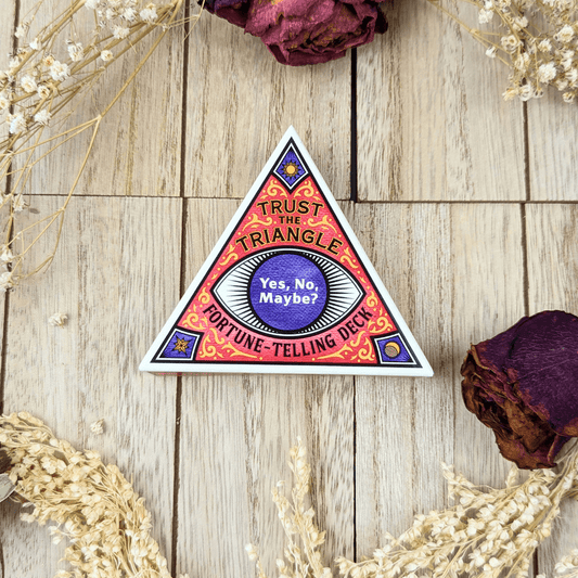 Trust the Triangle by Chronicle Books oracle card deck