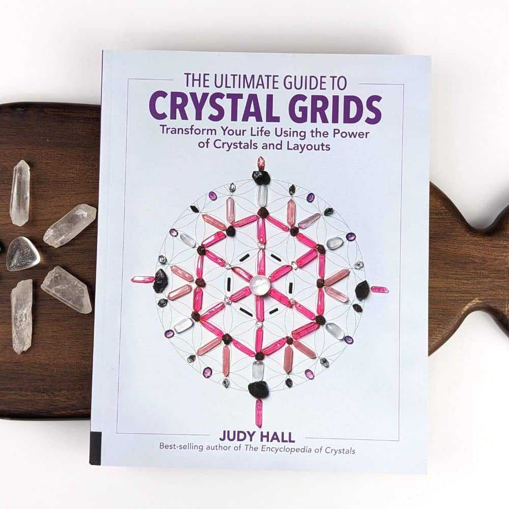 Ultimate Guide to Crystal Grids by Judy Hall oracle card deck
