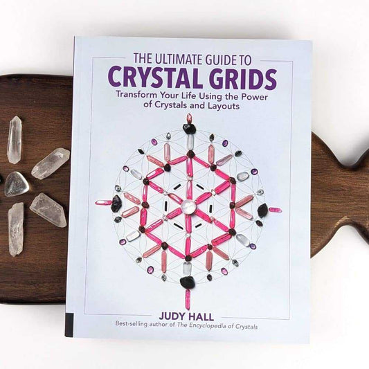 Ultimate Guide to Crystal Grids by Judy Hall oracle card deck
