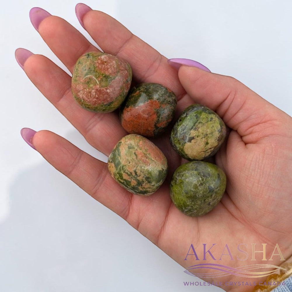 Unakite Tumbles - Zen Collection