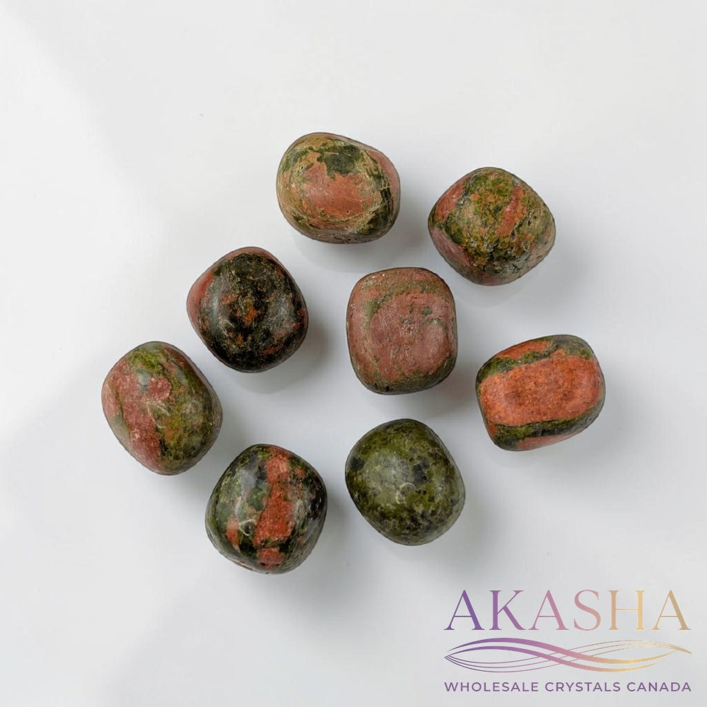Unakite Tumbles - Zen Collection