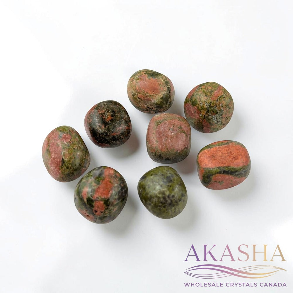 Unakite Tumbles - Zen Collection