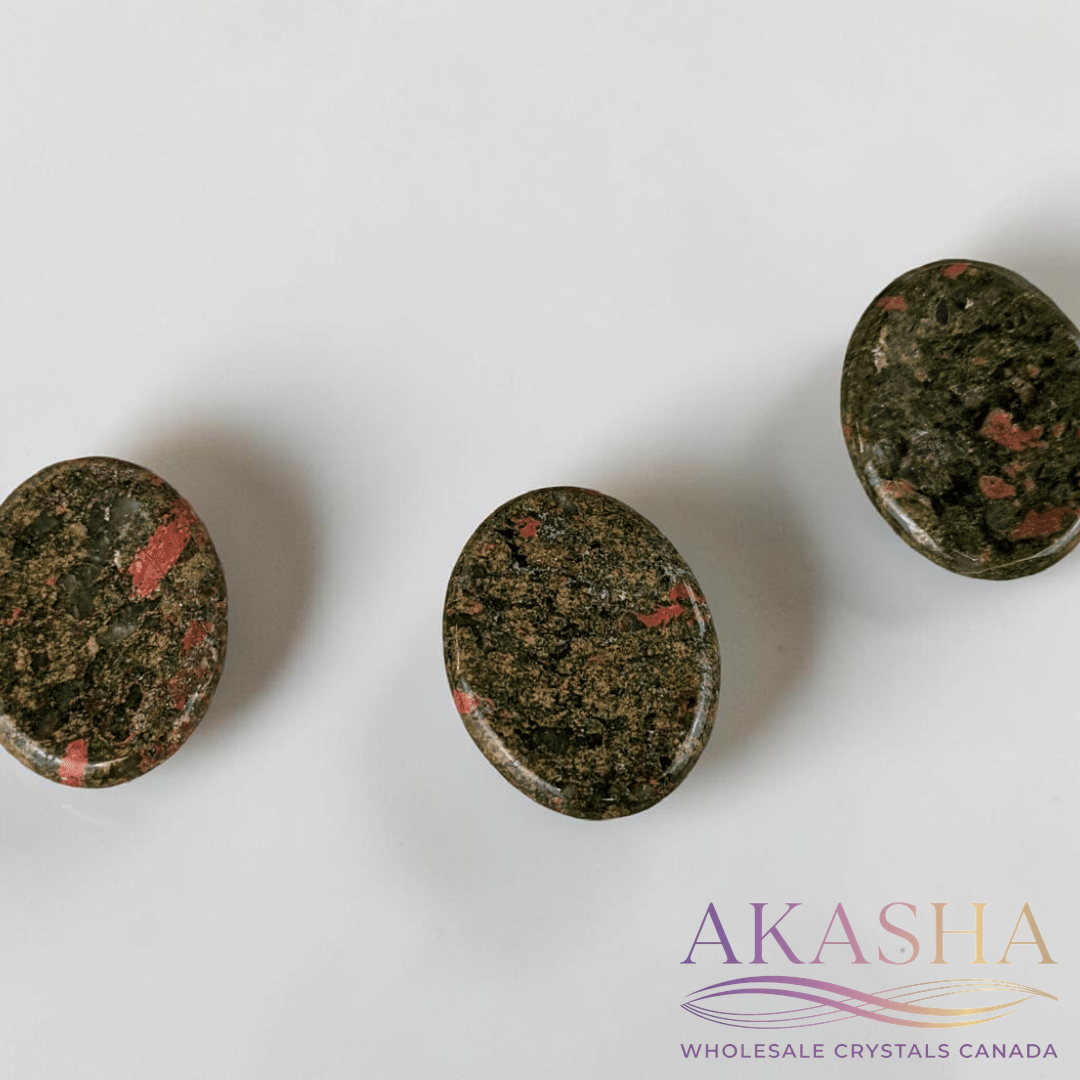 Unakite Worry Stones - Zen Collection