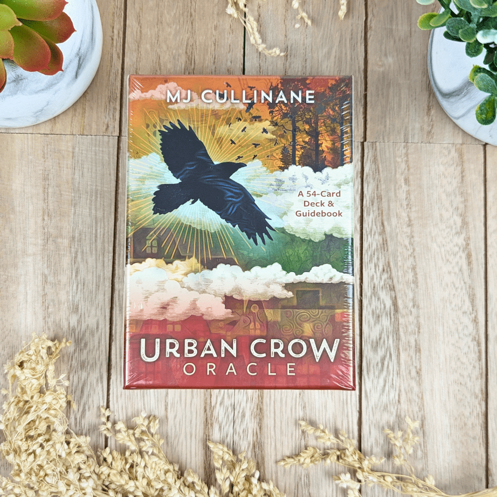 Urban Crow Oracle by dive-bombing humans who have oracle card deck