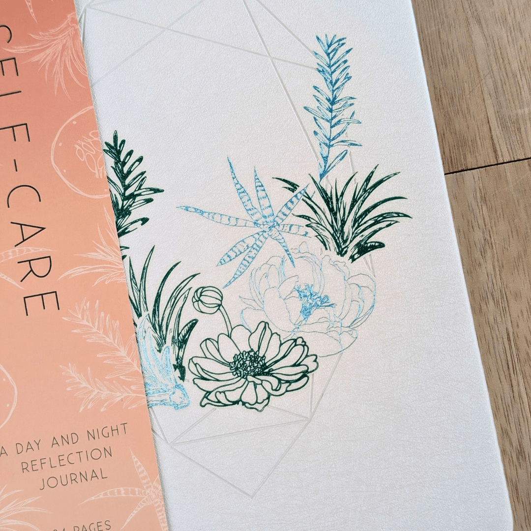 Self Care: A Day and Night Reflection by Insight Editions guided journal