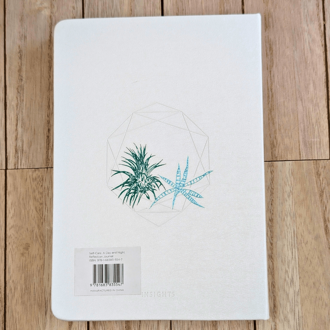 Self Care: A Day and Night Reflection by Insight Editions guided journal